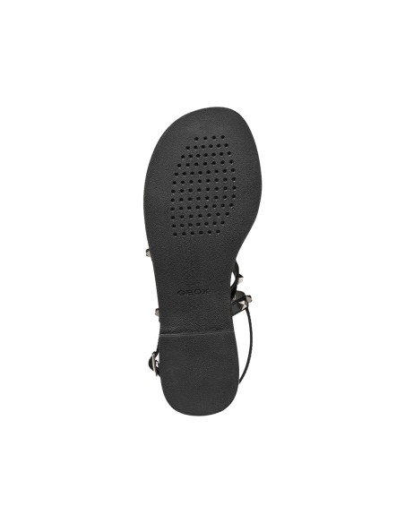 Geox D Maddalusia sandalo basso con borchie